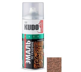 Rust enamel hammer effect Kudo KU-3007 copper