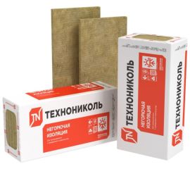 Mineral wool Technonicol Technovent Extra (ventilation-facade) 1200x600x50 4.32 m²