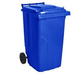 Trash can Aleana 240 l blue