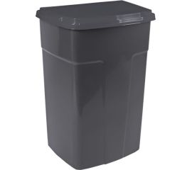 Trash can Aleana 90 l grey (122062)