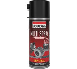 Многофункциональный смазывающий и охлаждающий спрей Soudal Multi Spray 400 мл
