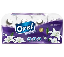Туалетная бумага Orei Deluxe 8 шт