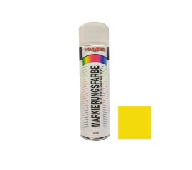 Spray paint for marking KIM-TEC Markierungsfarb yellow 500 ml