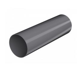 Труба водосточная Technonicol 82x3000 PVC серый глянцевый
