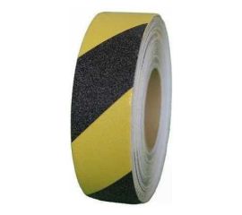 Anti-slip tape yellow-black 25 mm-15 m