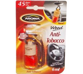 არომატიზატორი Aroma Car WOOD Anti Tobacco 6 მლ
