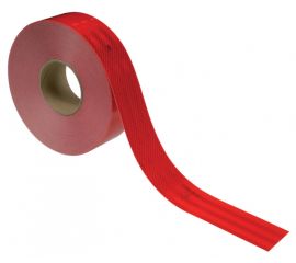 Скотч светоотражающий красный Boss Tape 35ммх1.5м