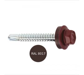 Self-tapping screw Wkret-met for roofing WF-48025- RAL 8017 250 pcs