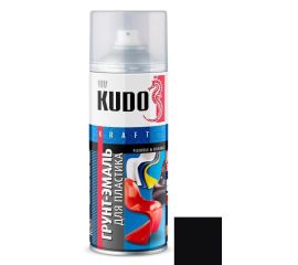 Primer-enamel for plastic Kudo KU-6002 520 ml black
