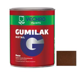 Краска маслянная для металла Vechro Gumilak metal No 615 коричневый глянцевый 750 мл