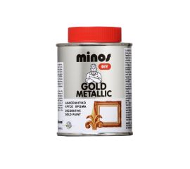 საღებავი ზეთოვანი Evochem Minos Gold Metallic 180 მლ