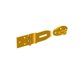 Loop with a lock, straight 90x80x45x1,5 mm. ZZP 80