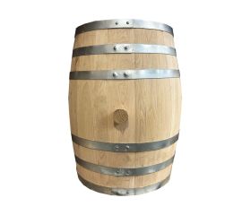Oak barrel with stand and tap 225 l