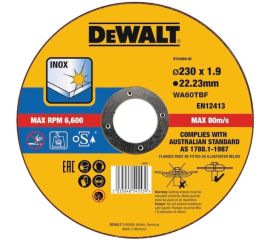 Cutting disc for metal DeWalt DT43909-QZ 230x22.23x1.9 mm
