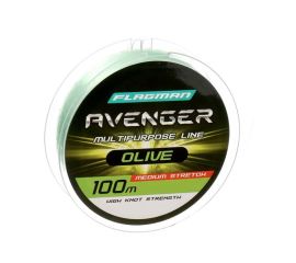 ძუა Flagman Avenger Olive Line 100 მ 0,30 მმ