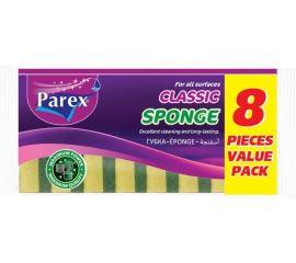 სამზარეულოს ღრუბელი Parex Classic 8 ც