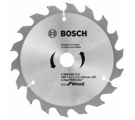 წრიული დისკი  Bosch EC WO H 160x20-18