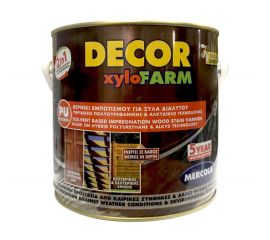 Varnish wood protection color Decor Xylofarm walnut 0.75 l