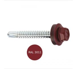 Self-tapping screw Wkret-met for roofing WF-48025-RAL 3011 250 pcs