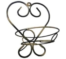 Stand for flowerpots forged Wall (1 Heart)