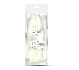Tie V-TAC 2.5 200mm 100pcs white 11163