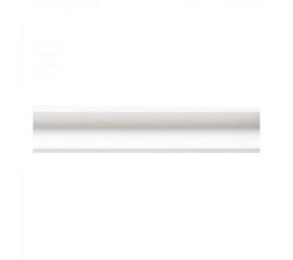 Extruded ceiling plinth Solid C15/40 white 39x39x2000 mm