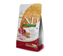 კატის საკვები Farmina N&D Ancestral Grain Neutered ქათამი და ბროწეული 1.5 კგ