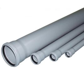 Sewage pipe Sibel Plast Ø50x1000 2.2 mm
