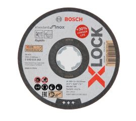 დისკი საჭრელი Bosch X-LOCK Expert for Metal 115 მმ. 10 ც.