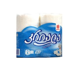 ტუალეტის ქაღალდი Kriala 4 ც