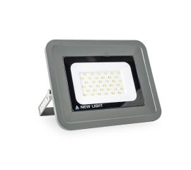Прожектор LED New Light 10W серый E023E