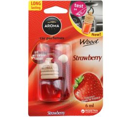 არომატიზატორი Aroma Car WOOD  Strawberry 6ml