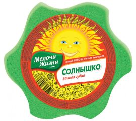 Bath sponge MELOCHI ZHIZNI "Solnishko"