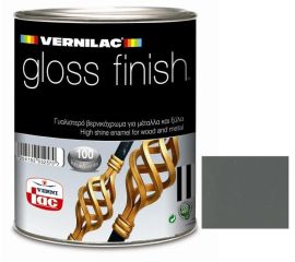 საღებავი ზეთის Vernilac Gloss finish No 104 carbon პრიალა 750 მლ
