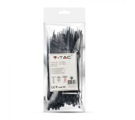 Tie V-TAC 2.5x150mm 100pcs black 11162
