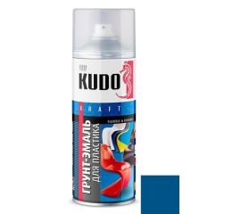 Primer-enamel for plastic Kudo KU-6009 520 ml blue