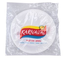 Пластиковая тарелка Karnaval 19,5 см 50 шт