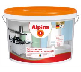 Dispersion paint Alpina Kuche und Bad B1 5 l