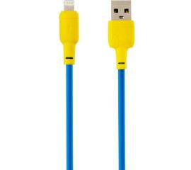 კაბელი Gelius USB Lightning ყვითელი ლურჯი