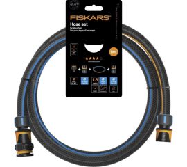 Set of hose and connectors Fiskars 1057621 Q4 1/2" 1.8 m
