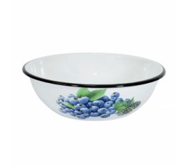 Enamel bowl 0,6l white 0305 2