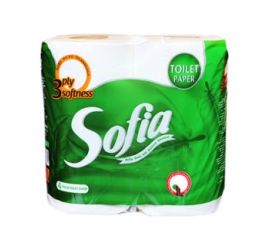 Toilet paper Sofia 3layers 4pcs