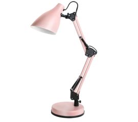 Лампа настольная Camelion 230V E14 металл розовый KD-331 C14