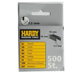 Stapler staples Hardy 2241-650010 10 mm 500 pc