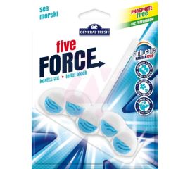 ტაბლეტების ბლოკი უნიტაზისთვის General fresh Five force ზღვა 50 გ
