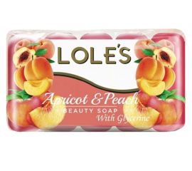 Мыло Lole's Apricot & Peach Beauty 5x60 г, 5 шт