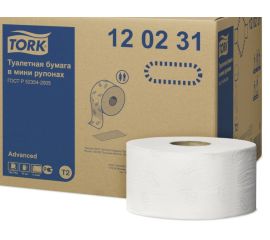 Toilet paper mini Jumbo Advance TORK 2 layers *170 meters
