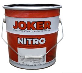 Nitrocellulose paint Joker white silky-matte 12 kg