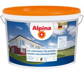 დისპერსიული საღებავი Alpina Die Langlebige für Aussen B1 5 ლ