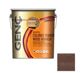 Varnish wood protection color Genc LT-8500 walnut 0.75 l
